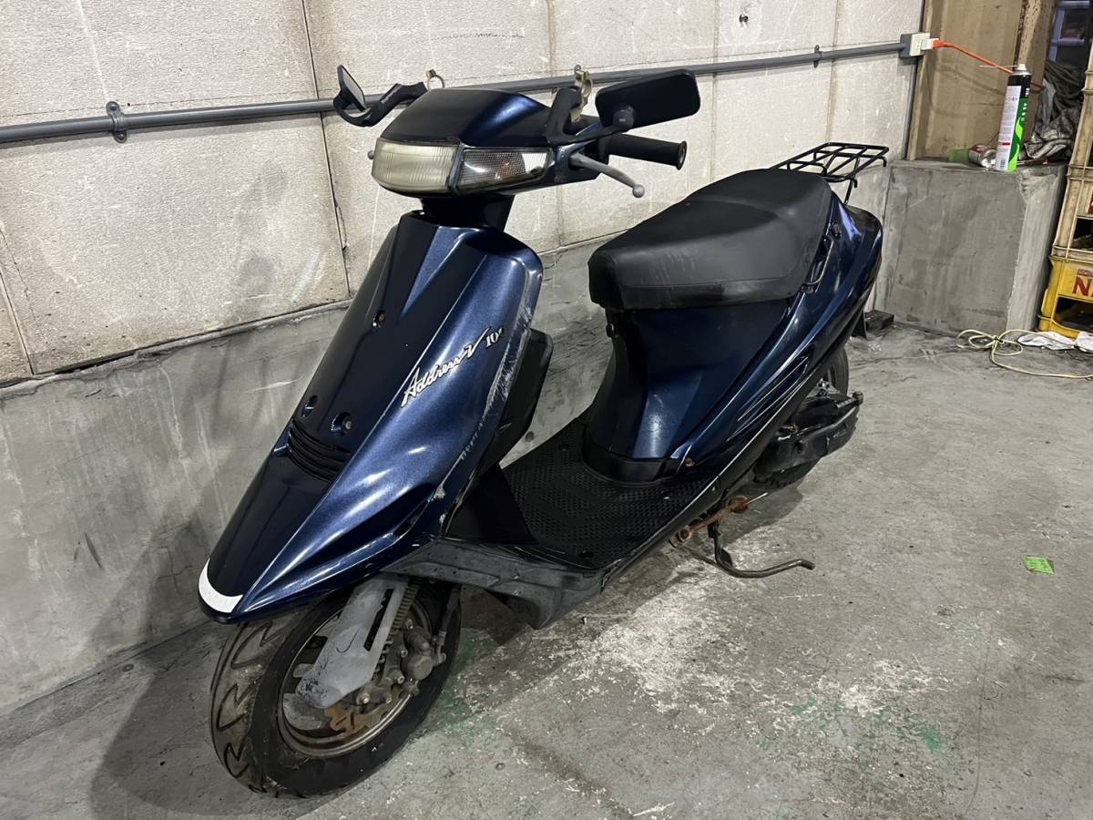 スズキ/ アドレスV100/ 27348km / CE13A-106*** / 売り切り1円スタート