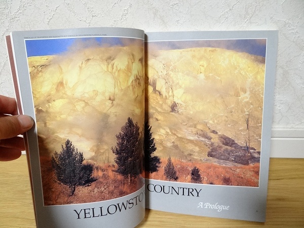 希少 ビンテージ 洋書 イエローストーン国立公園 YELLOWSTONE カラー