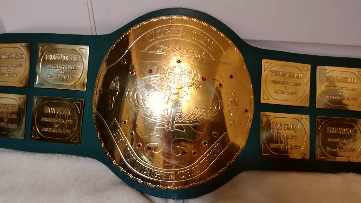 WWF世界ヘビー級ベルト ビッググリーンベルト ハルク・ホーガン