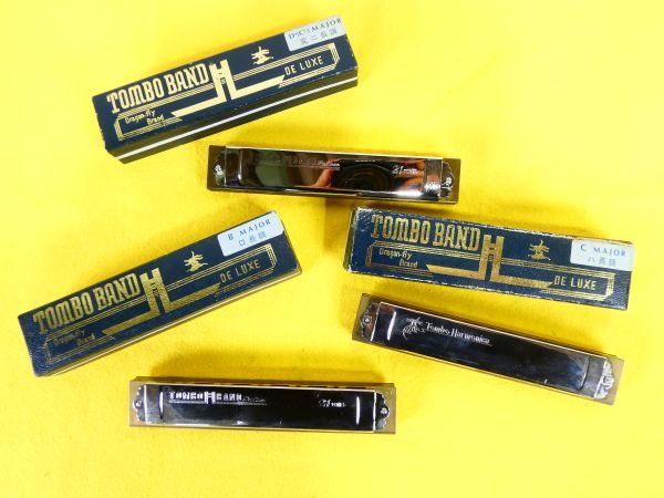 TOMBO DE LUXE 変ニ長調 ⁄ ハ長調 ⁄ 口長調 ハーモニカ 3点 まとめ ＠