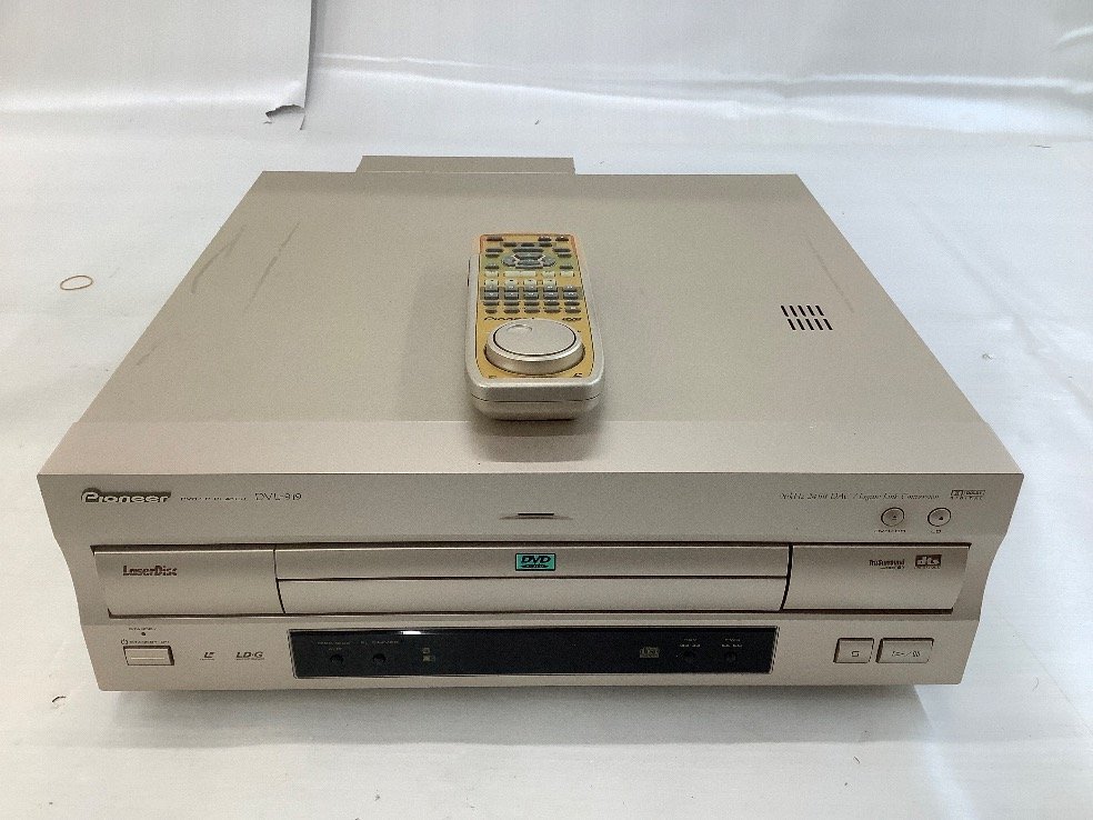 Pioneer パイオニア DVD/LDプレーヤー DVL-919 通電のみ確認済