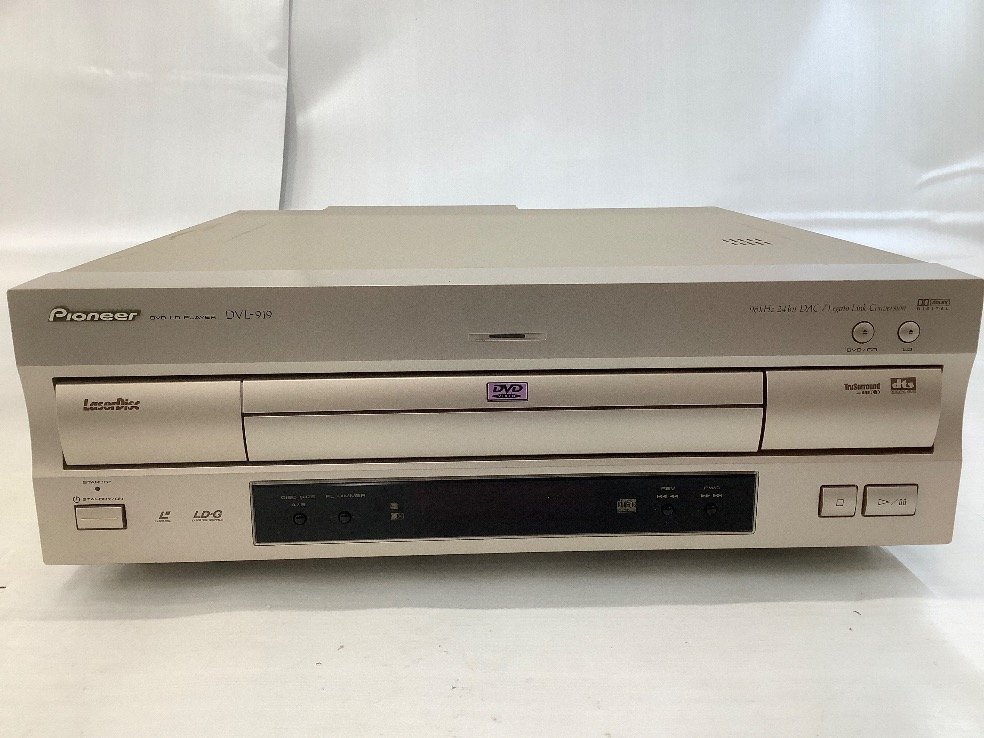Pioneer パイオニア DVD/LDプレーヤー DVL-919 通電のみ確認済