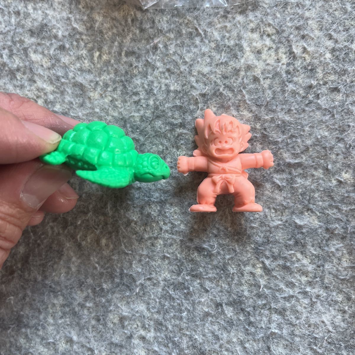 消しゴム ドラゴンボール ドラ消し 当時物 | ペールオレンジ クロス