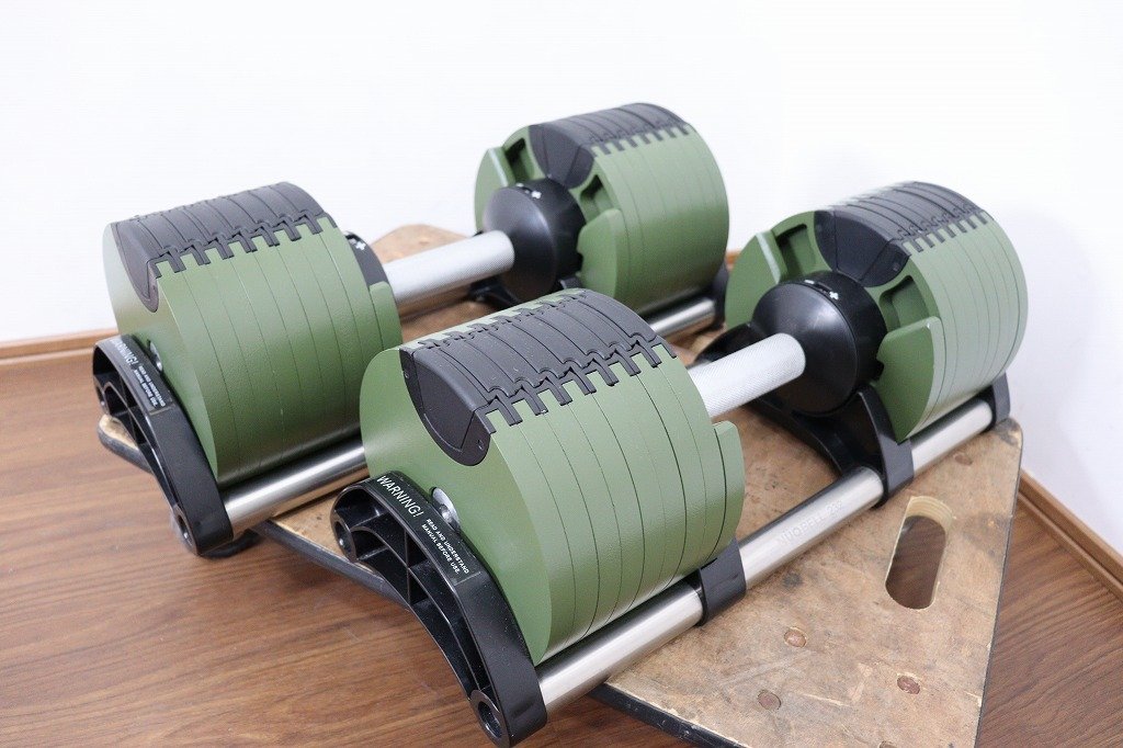 【埼玉発】S8568◆フレックスベル◆アジャスタブルダンベル◆可変ダンベル◆2㎏～32㎏◆動確済◆現状品◆NUO BELL 232