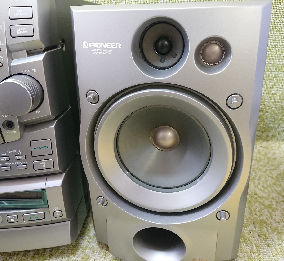 管理1015 Pioneer パイオニア XR-P5MD スピーカーペア S-P770V-LR