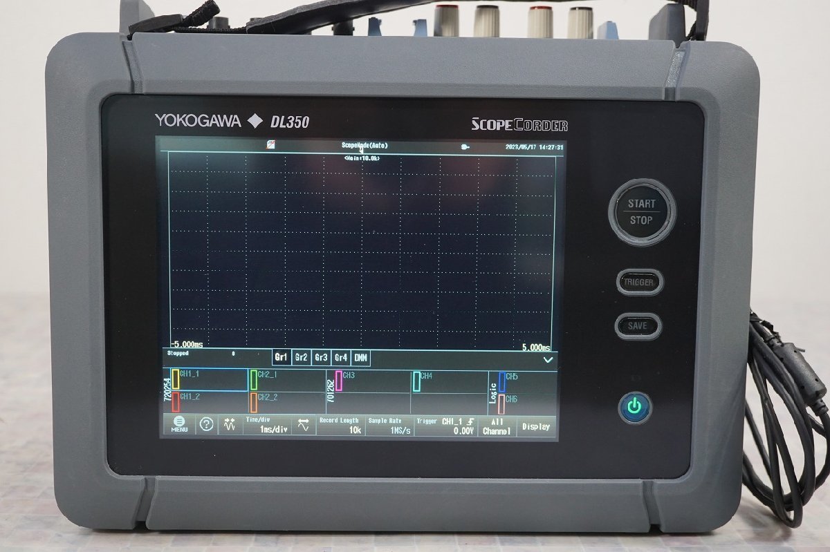 NZ MG109912 YOKOGAWA 横河 DL350-HJ-M SCOPE CORDER YOKOGAWA 700986 720254 ...