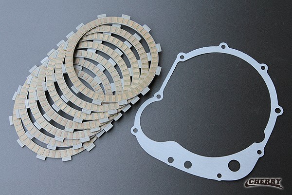 【152】クラッチ盤7枚セット ガスケット付属 ゼファー400/χ