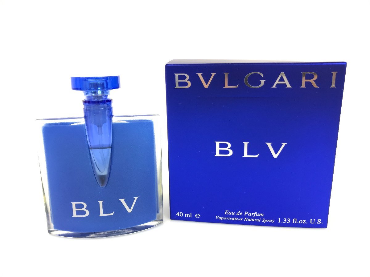 未使用保管品 ブルガリ BVLGARI ブルー BLV オードパルファム スプレー