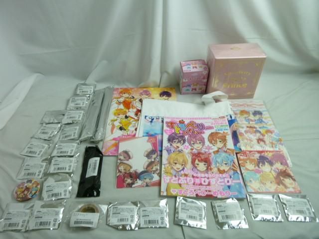 【同梱可】訳有 アニメ すとろべりーぷりんす Strawberry Prince タイムカプセル 他 缶バッジ クリアカード 等 グッ
