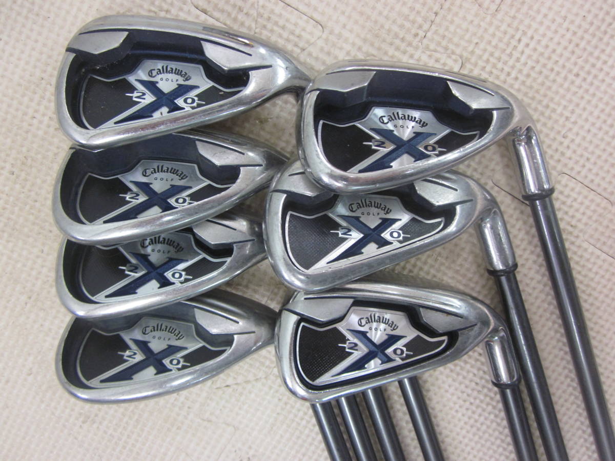 キャロウェイ キャディバッグとクラブ8本 Callaway Warrior キャディ