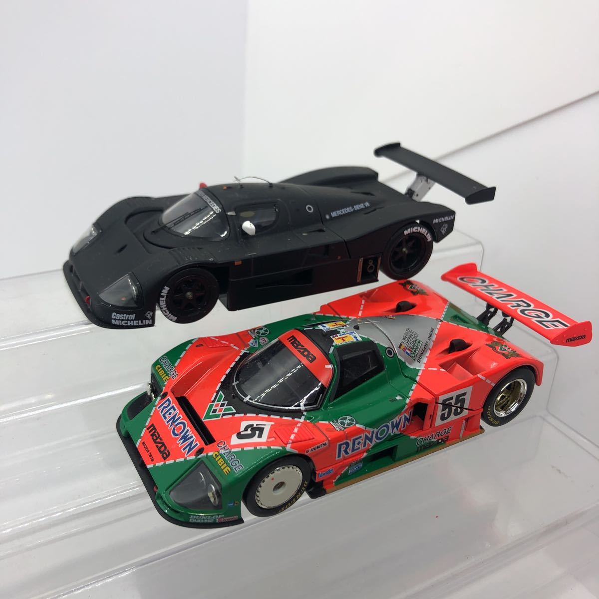HPI racing 1/43 MAZDA 787B m002 B3Sauber Mercedes C9 Test Car 