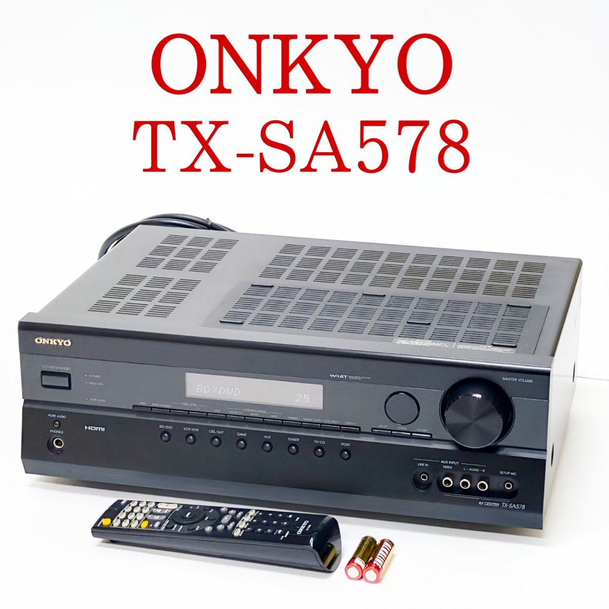 ONKYO AVアンプ TX-SA578 【公式通販】