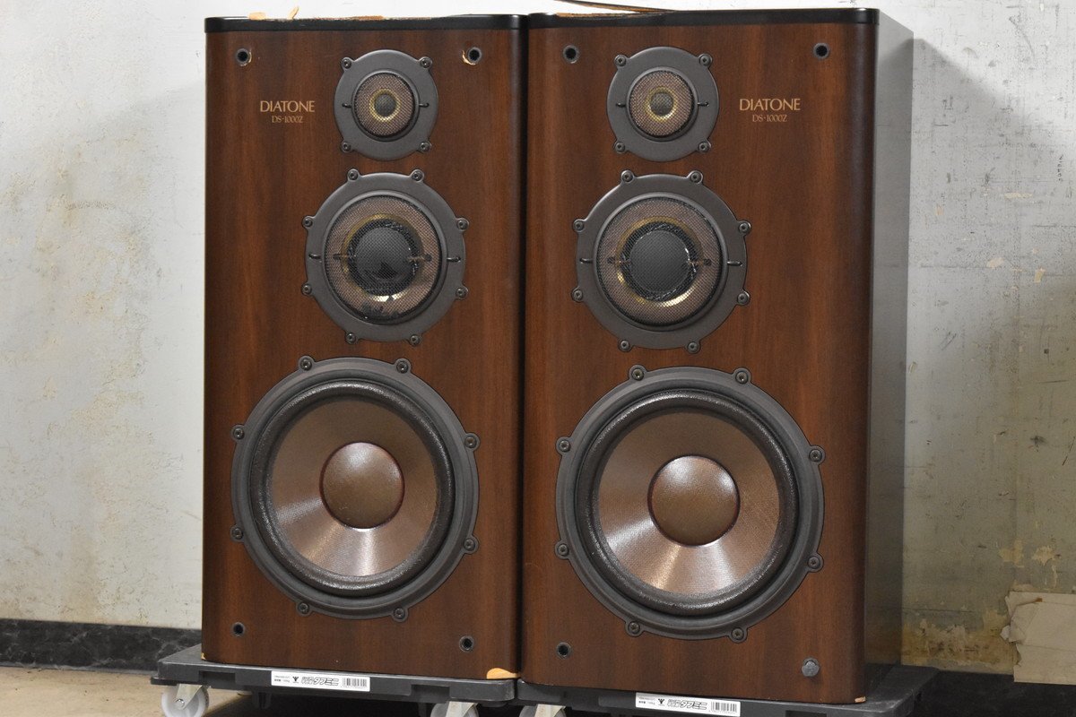 ▽DIATONE ダイヤトーン DS-1000Z スピーカー ペア 3way 中古現状品