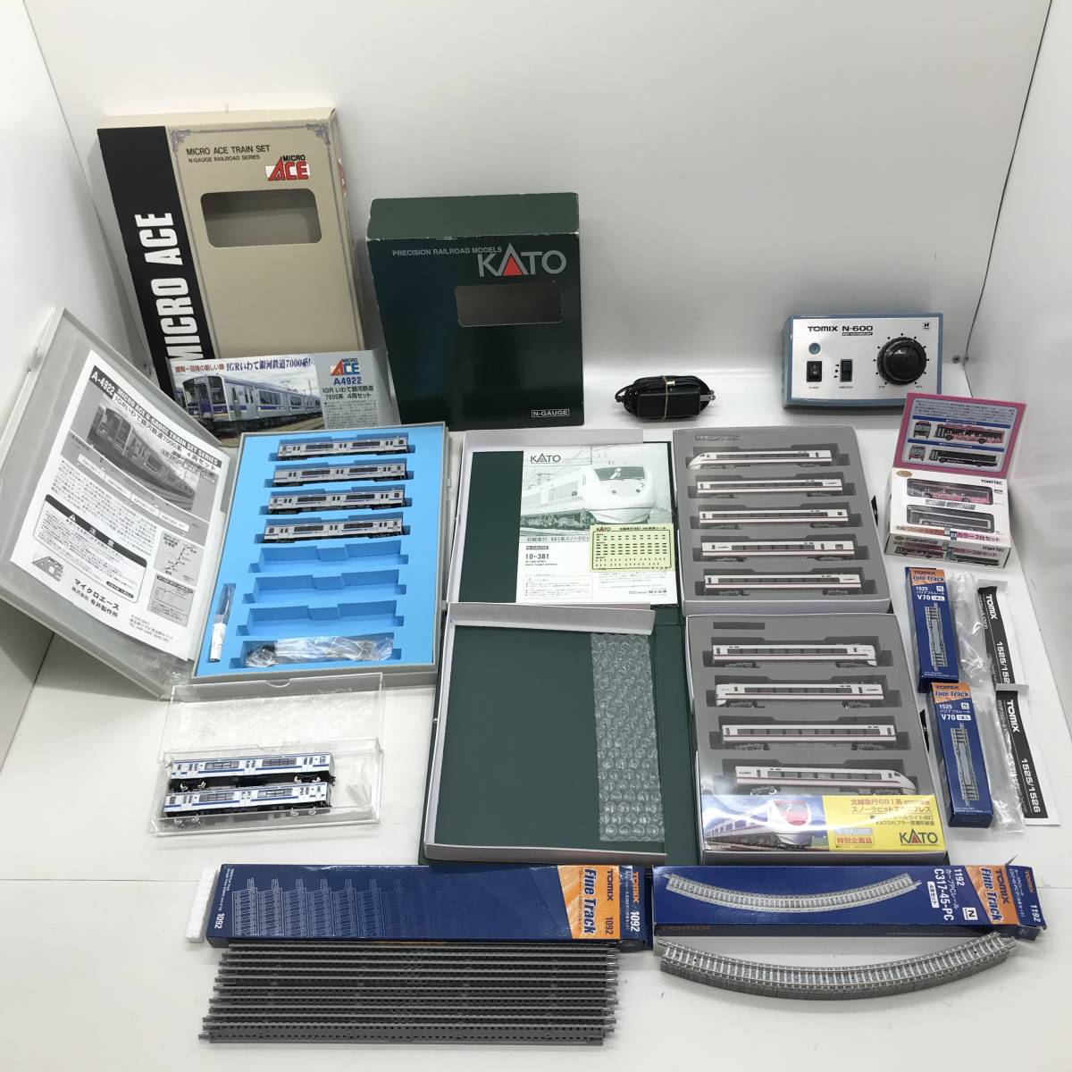 【1円～】KATO Nゲージ スノーラビットエクスプレス マイクロエース IGRいわて銀河鉄道 TCSパワーユニットN-600 まとめ売り【ジャンク品】