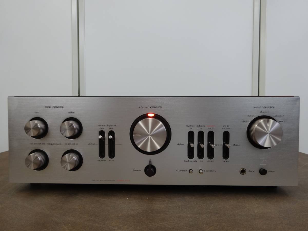 プリメインアンプ L-80V ラックスマン LUXMAN 希少☆動作確認済LUXMAN