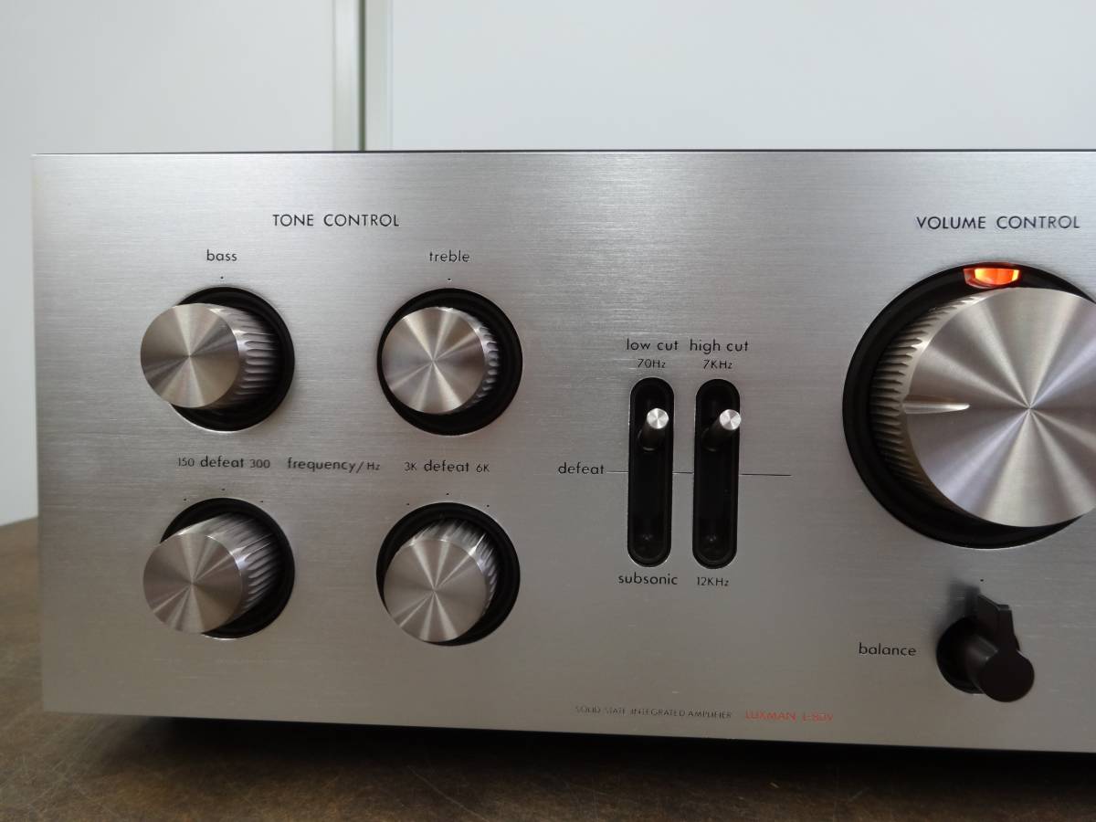 プリメインアンプ L-80V ラックスマン LUXMAN 希少☆動作確認済LUXMAN