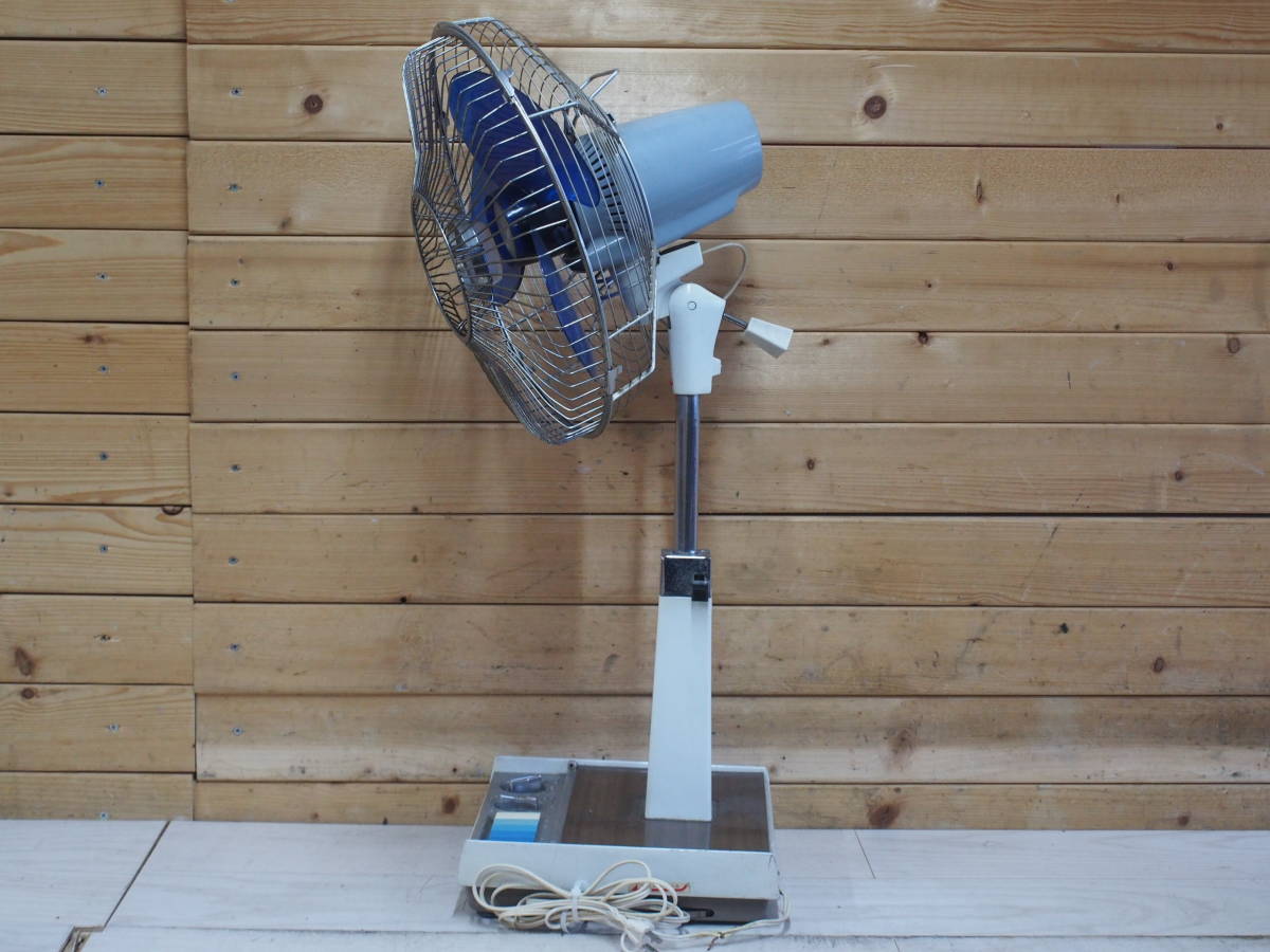☆【1H0518-16】 National ナショナル 30cm ELECTRIC FAN 扇風機 F-30MG 昭和 レトロ ジャンク 扇風機 National ナショナル