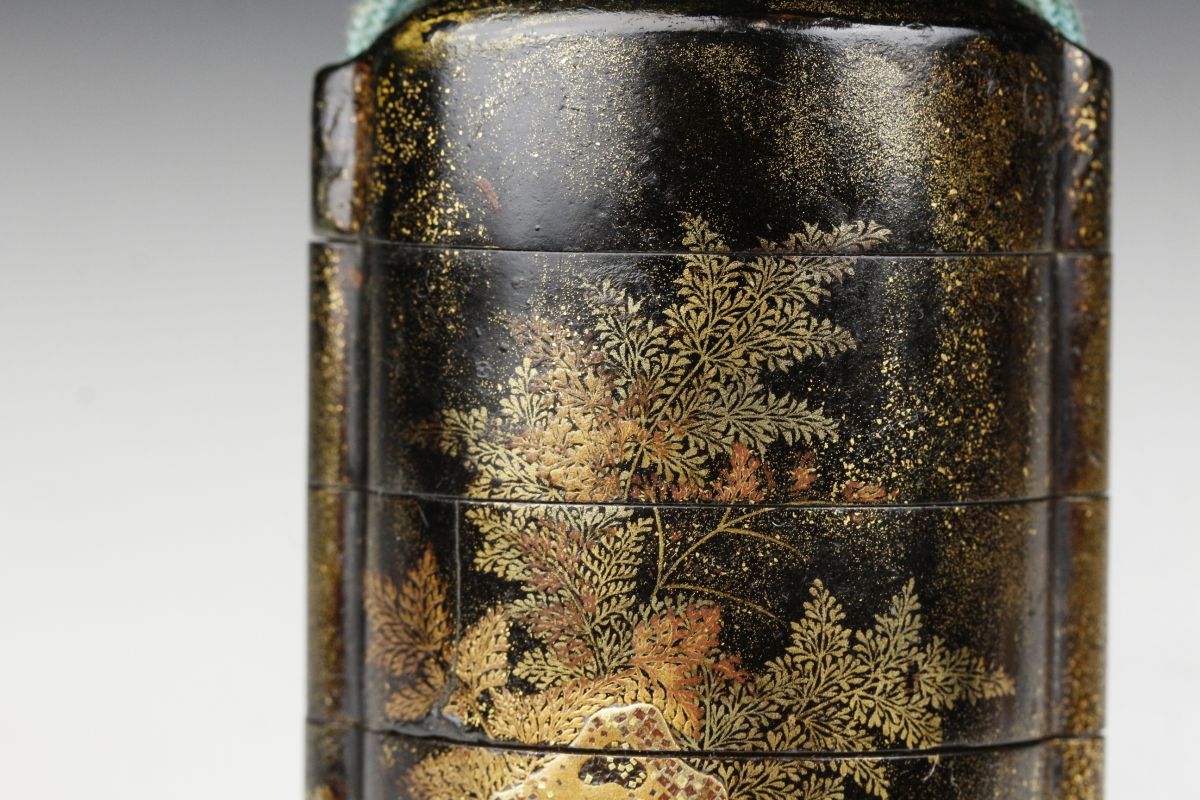 LIG 時代名品 高蒔絵 梨地山水図印籠 細密造 古美術品 旧家収蔵品 .TP