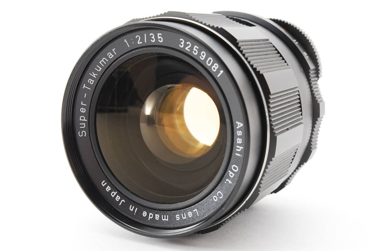 ★極上美品★ペンタックス PENTAX SUPER TAKUMAR 35mm F2 ★完動★#16756 ペンタックス Super 55mm 35mm f&frasl;3.5 極美品