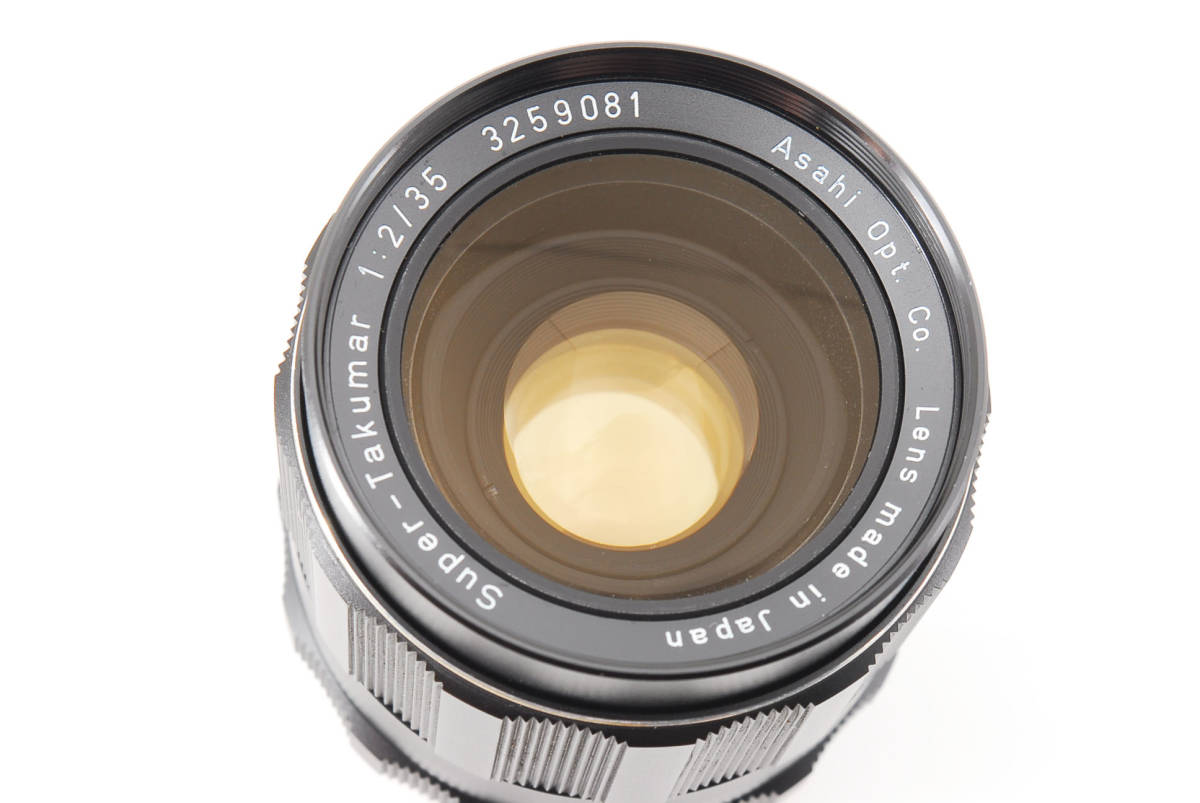 ★極上美品★ペンタックス PENTAX SUPER TAKUMAR 35mm F2 ★完動★#16756 ペンタックス Super 55mm 35mm f&frasl;3.5 極美品