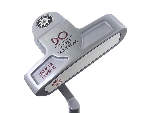 □オデッセイ□WHITE HOT OG 2-BALL BLADE TOUR LINED□33□良品□