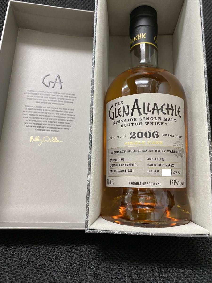 飲料・酒 GlenAllachie 2006 シングルカスク グレンアラヒー ウイスキー