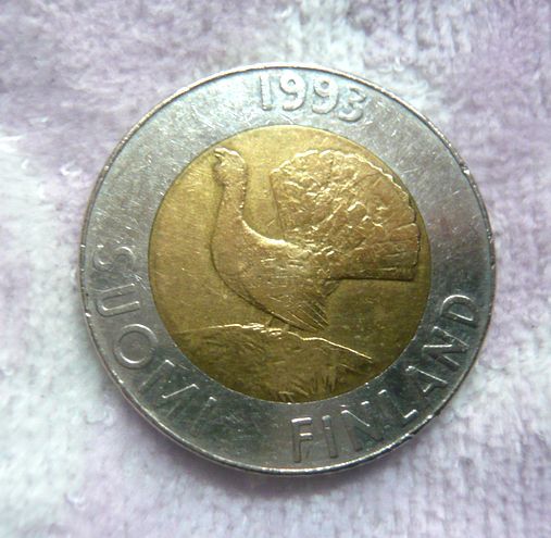 ★【Finland】 フィンランド 硬貨 10マルッカ1枚/5マルッカ1枚/1マルッカ6枚/50ペンニア1枚_3