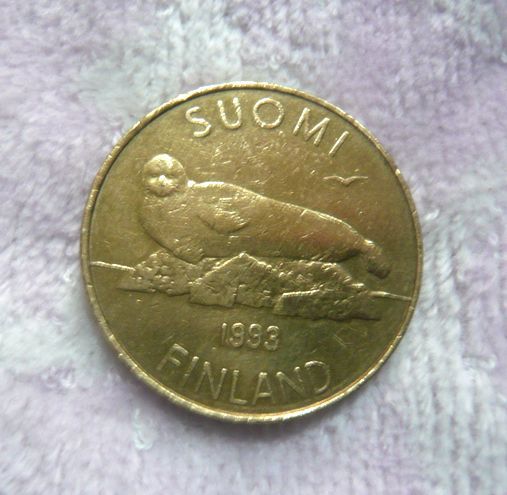 ★【Finland】 フィンランド 硬貨 10マルッカ1枚/5マルッカ1枚/1マルッカ6枚/50ペンニア1枚_5