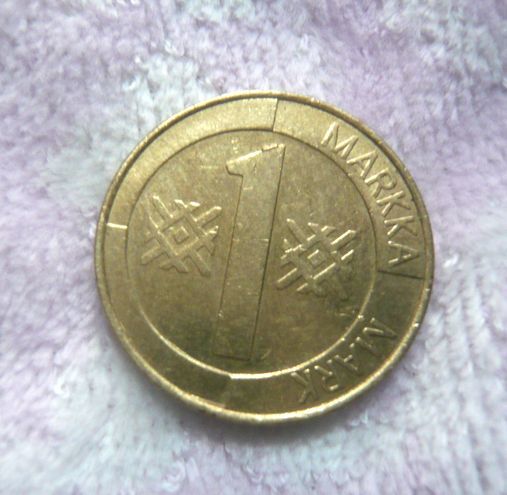 ★【Finland】 フィンランド 硬貨 10マルッカ1枚/5マルッカ1枚/1マルッカ6枚/50ペンニア1枚_6