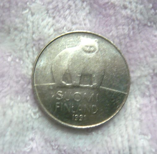 ★【Finland】 フィンランド 硬貨 10マルッカ1枚/5マルッカ1枚/1マルッカ6枚/50ペンニア1枚_9