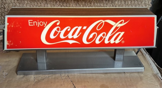 コカ・コーラ電灯看板