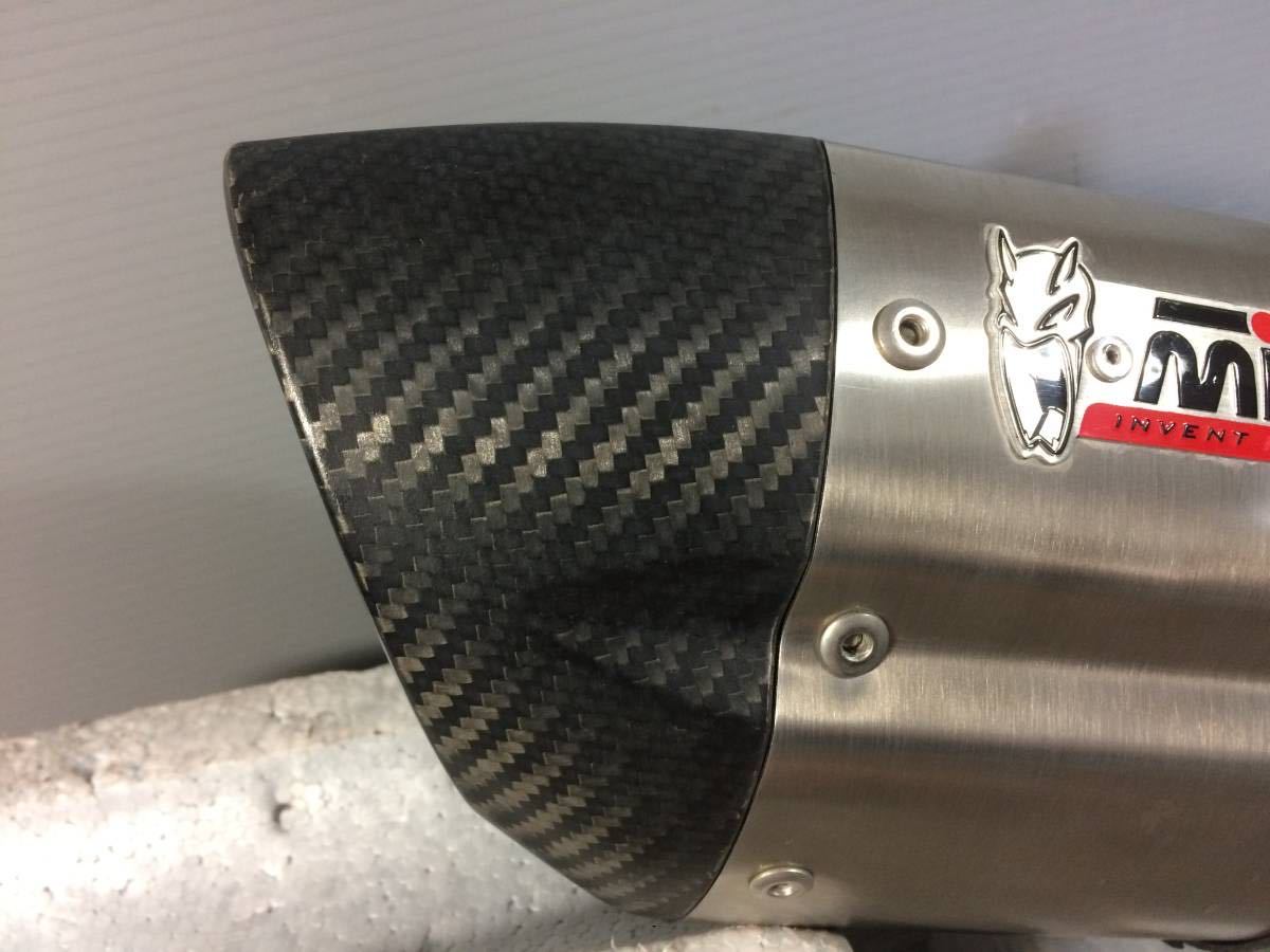 管理番号02351 MIVV ミヴ GSX-S1000/S1000F 15-20 スリップオン