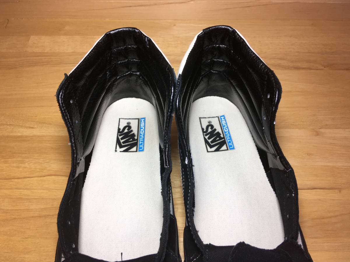 ☆VANS バンズ US企画 SK8 HI 138 DECON 白×黒 トライバル 28.0cm 美品 