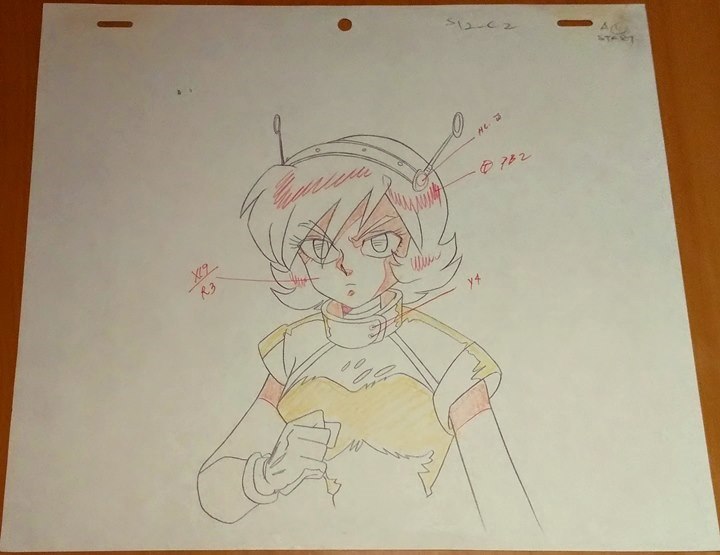 GS美神】◇ゴーストスイーパー◇#7話◇マリア◇背景付きセル画セット