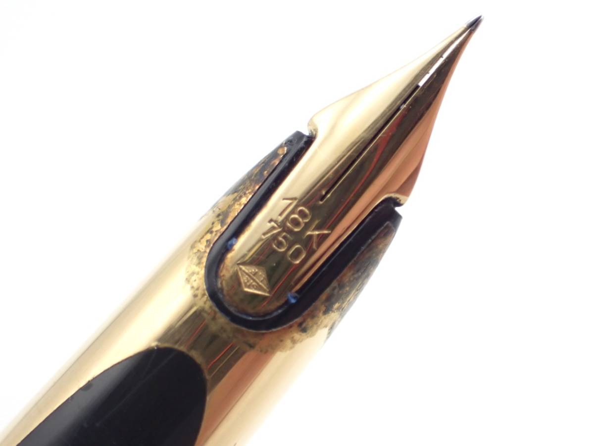 【極美品】ウォーターマン IDEAL 万年筆 18k 750 保存箱 メンズ 極美品】ウォーターマン IDEAL 万年筆 18k 750 保存箱 メンズ 極美品
