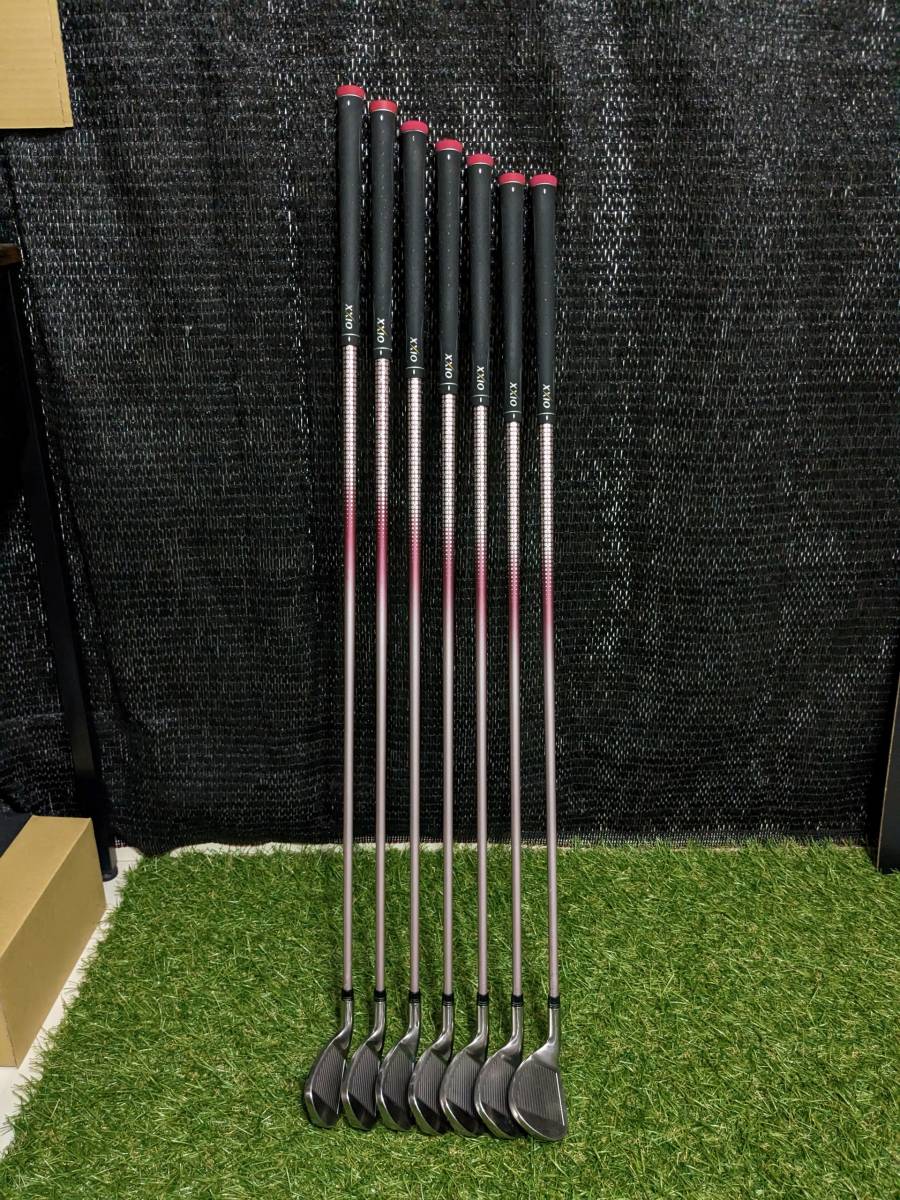 DUNLOP　XXIO9　Ladies ボルドー × MP900-L　5－Sw　7本　/ ゼクシオ ナイン レディース