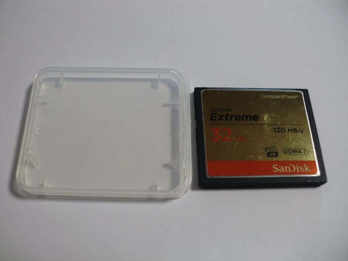 32GB　CFカード　SanDisk　Extreme　フォーマット済み メモリーカード コンパクトフラッシュ