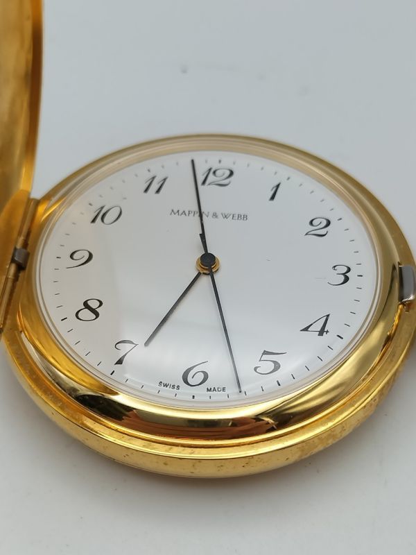 Mappin&Webb 懐中時計　手巻き　ゴールド 1円～ 稼働品 マッピン＆ウェッブ MAPPIN＆WEBB 手巻き 懐中時計
