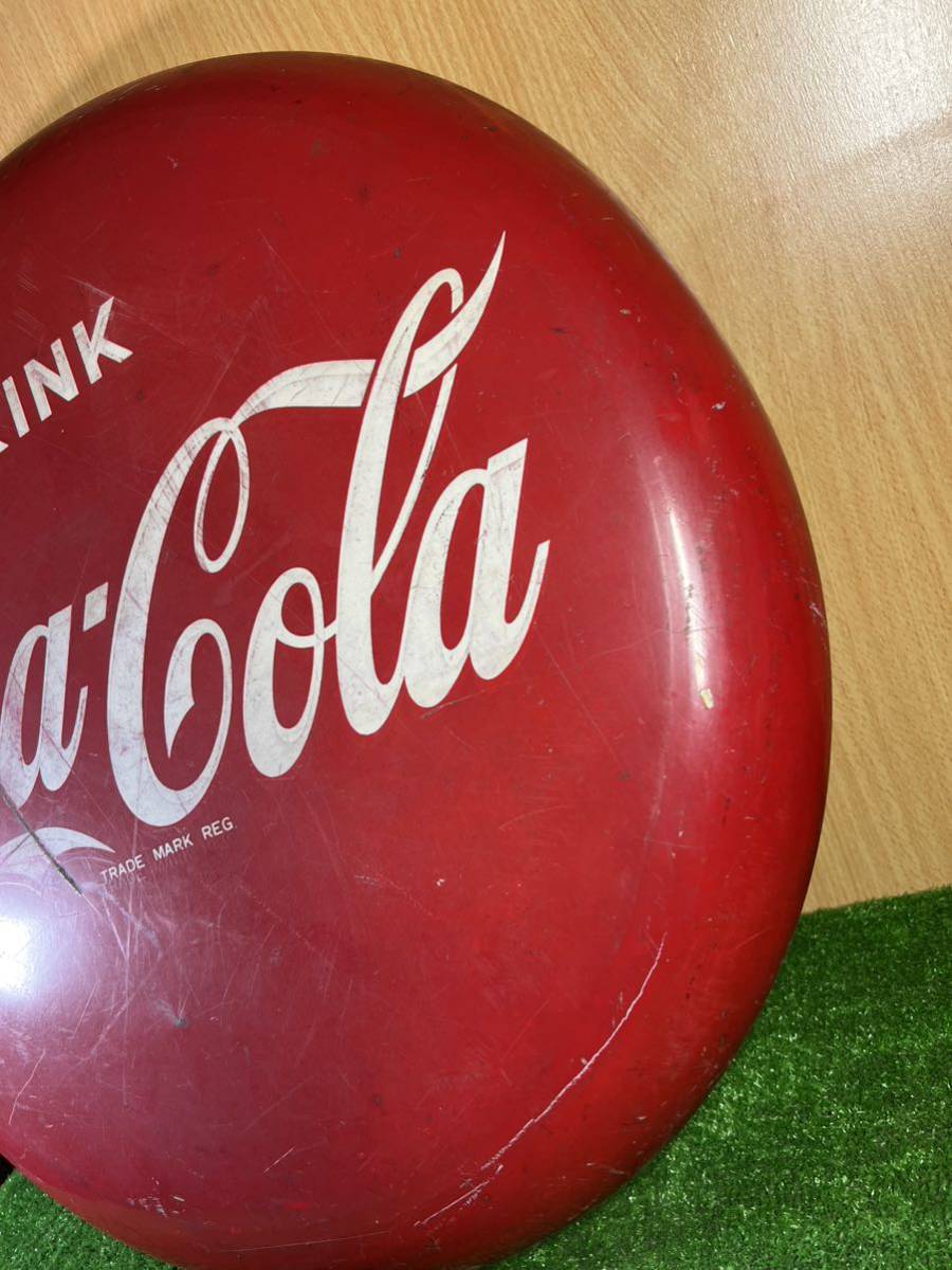 Coca-Cola 丸看板 2個セット
