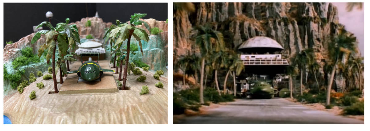 サンダーバード秘密基地 トレーシーアイランド tracy Island イマイ