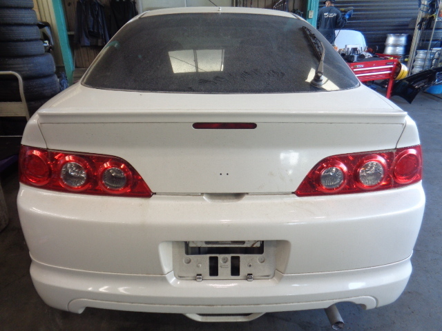 送料無料】DC5インテグラ タイプR 後期 純正リアスポイラー 青 【公式