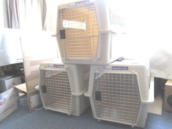 Petmate　VARIKENNEL　バリケンネル　ペットキャリー3台まとめて　used品