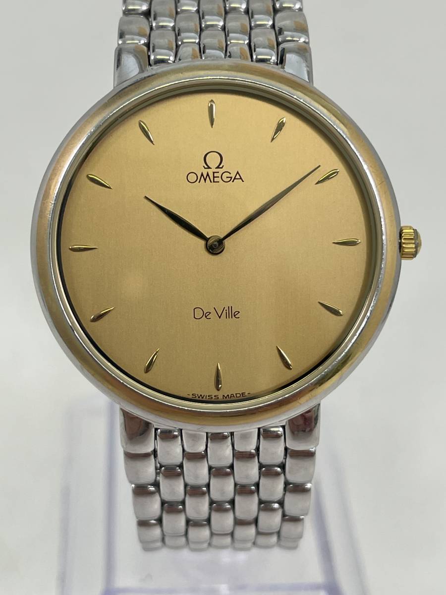 オメガ OMEGA1950年製 . フラットベゼル 14金無垢 OH 腕時計 | 2025年6 QZ