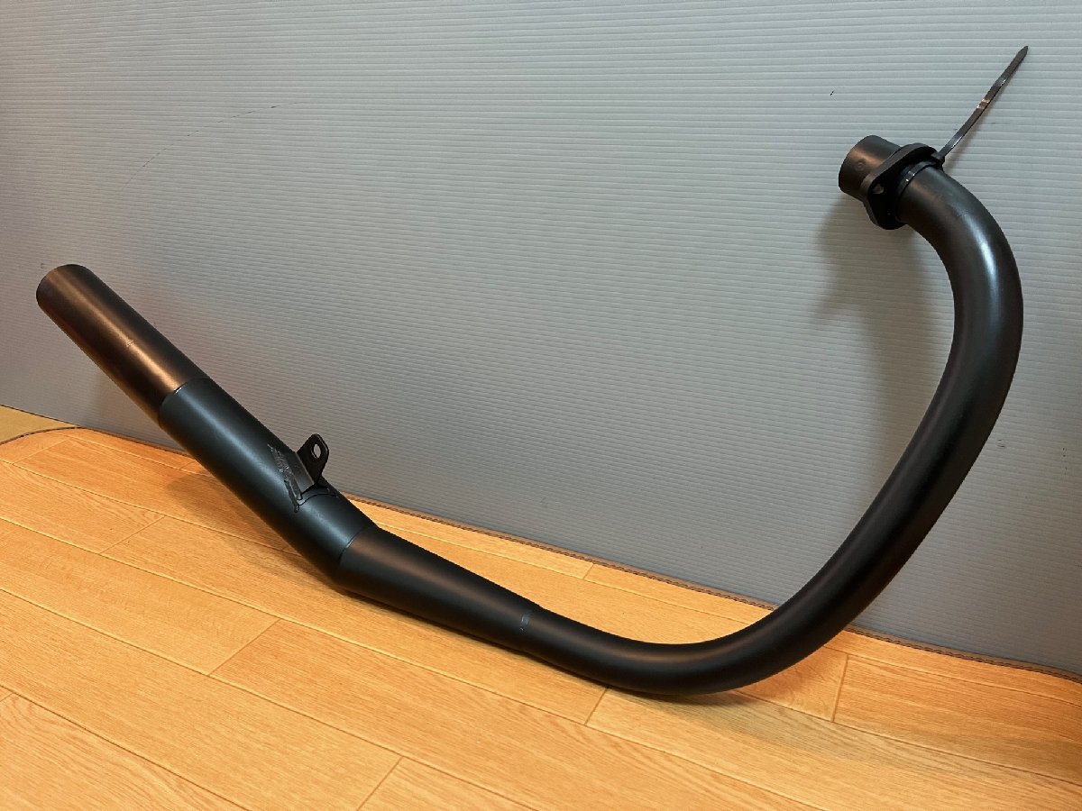 ▽ FTR223 (MC34) △ NRF 製のレトロステージ手曲げ マフラーです 