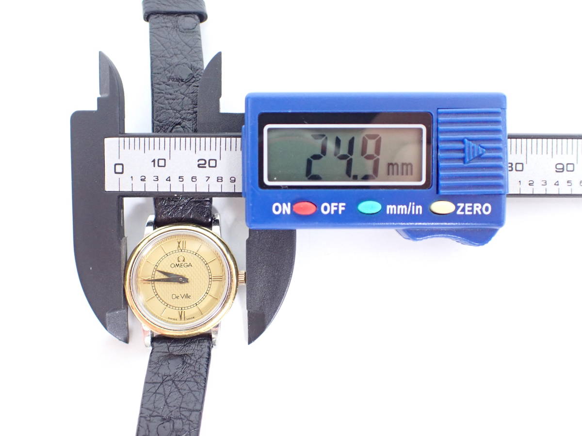 OMEGA オメガ Deville デビル プレステージ 595.1471 クォーツ 
