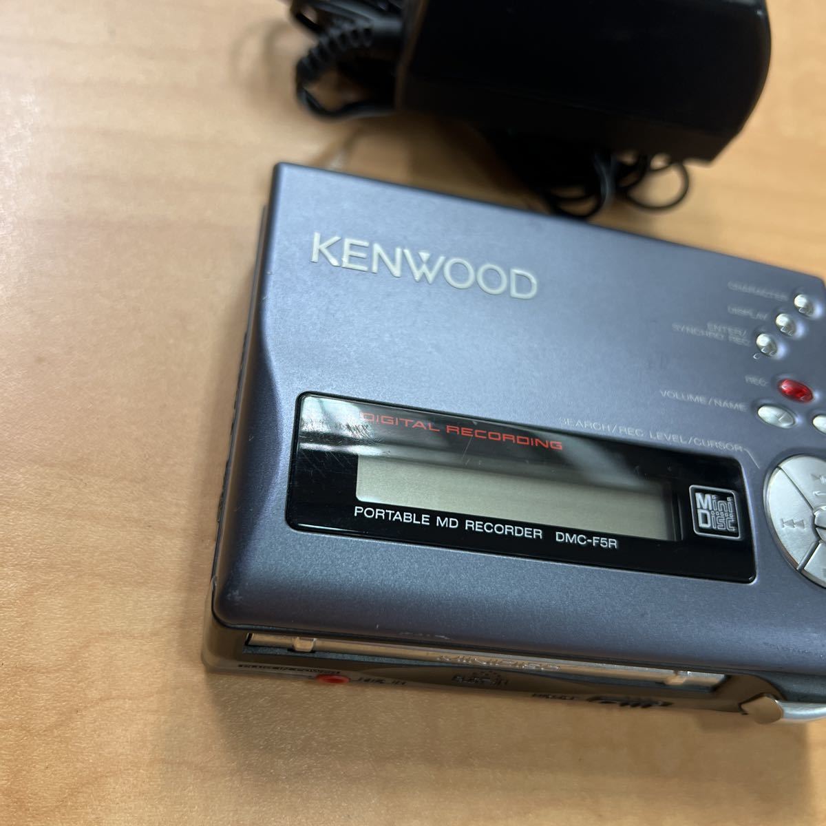 再生確認済み KENWOOD ケンウッド DMC-F5R ポータブルMDプレーヤー