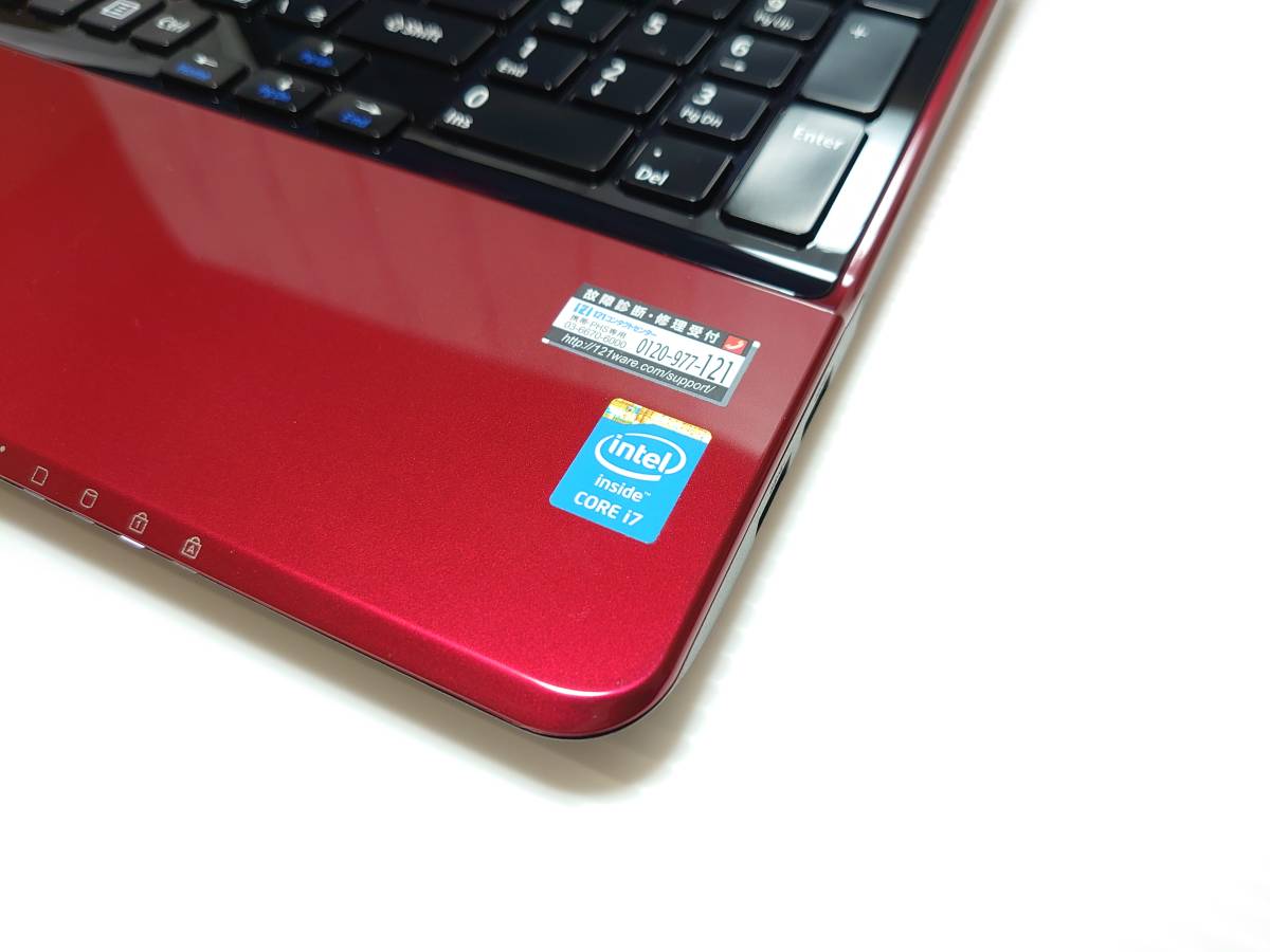 NECLS700 高性能i7 SSD512GB 16GB ホワイトノートPC NEC Lavie