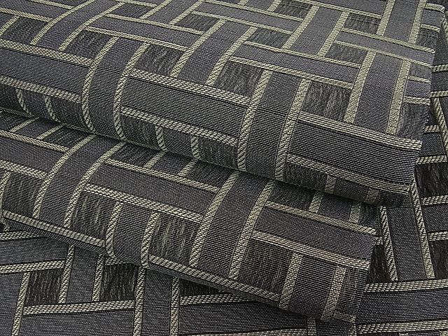 平和屋着物■スリーシーズン　春夏秋　両面　六通柄袋帯　網目文　逸品　vp6578