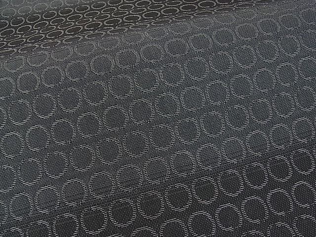 平和屋着物■スリーシーズン　春夏秋　両面　六通柄袋帯　網目文　逸品　vp6578