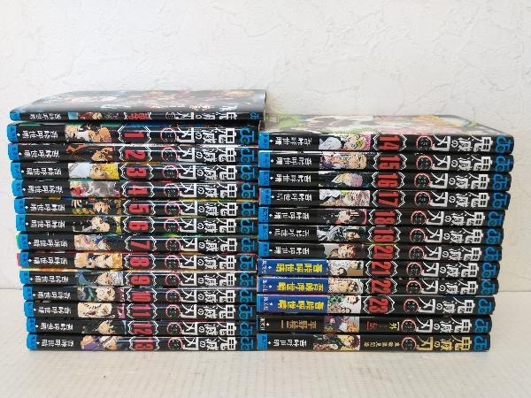 鬼滅の刃 全巻セット 1〜23巻(完結)+外伝+公式ファンブック 鬼殺隊見
